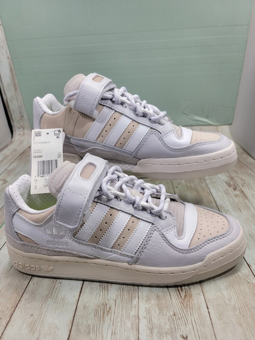 Adidas IVP Forum Low Beyonce Ivy Park White Shoes Sneakers (FZ4389) Men's Size 8